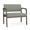 Lesro Lenox Steel Bariatric Chair Metal Frame, Bronze, OH Eucalyptus Upholstery LS1401 - alternate 1